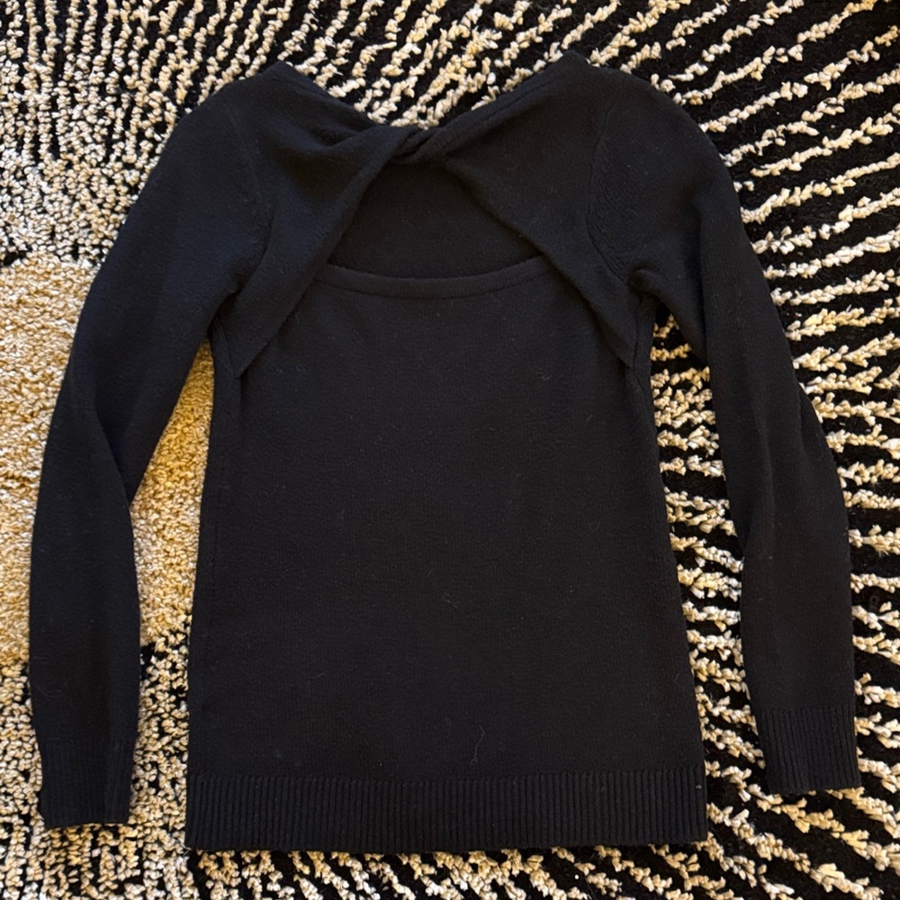 LOFT Cut Out Sweater